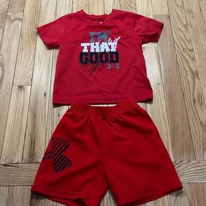 Under armor toddler outfit